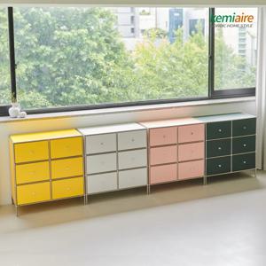 모비딕 스텐레스스틸 800 3단 수납장 KFA-243