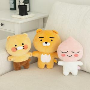 카카오프렌즈 미니 플랫 쿠션 춘식이 플랫 독서 낮잠 소파 인형