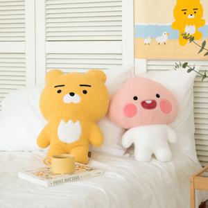 카카오프렌즈 에이프릴샤워 납작 쿠션 플랫 독서 낮잠 인형 베개