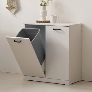 카리안 재활용 분리수거함 쓰레기통 휴지통 수납장 분리수거대 2칸