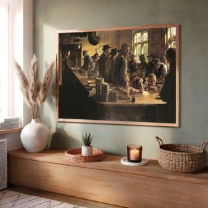 세버린 크뢰이어 캔버스 명화 포스터 18종/14. 낚시 없는날