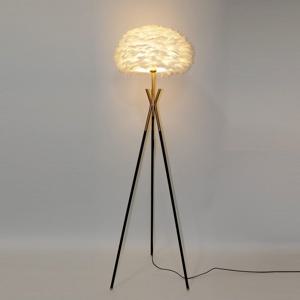 구름 장스탠드 골드포인트 깃털 무드등 인테리어포인트조명 LED전구포함