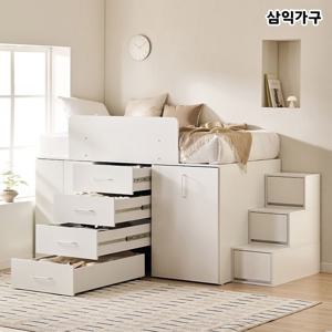 빅룸 빅수납 행거 서랍 벙커침대 SS(매트제외) A/B/C타입