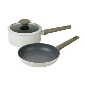 글라스락 셰프토프 FULL IH 포지드 프라이팬 24CM+편수냄비18CM