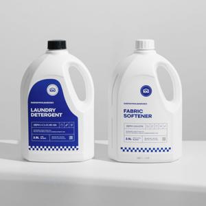 EM효소 세탁세제 아기세제+고농축 퍼퓸 섬유유연제 2.5L 대용량 세트