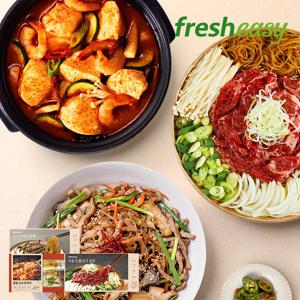 한식한상SET(짬뽕순두부찌개+서울식불고기전골+소고기버섯잡채)(냉장)