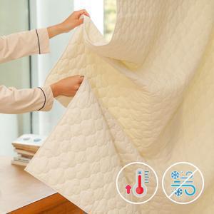 국산 못없이설치 붙이는 패딩 방한방풍 겨울 소음완화 가리개 커튼 (벨크로/봉집핀형 택1)