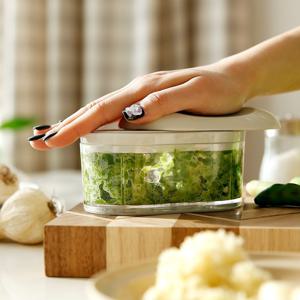 슬라이딩 야채 다지기 수동 마늘 다지기