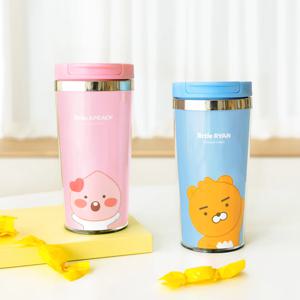 카카오프렌즈 리틀프렌즈 그래픽 스텐 텀블러 400ml 보온 보냉