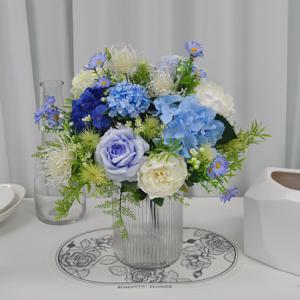 블루 산소꽃다발_푸른 고요  성묘 산소 명절  납골당 추모 제사