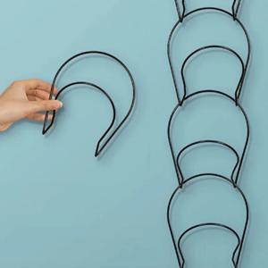 스틸 보관 모자걸이 도어훅 옷걸이 모자거치대