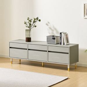 골드포인트 프레임 2단6칸 서랍식 거실장 1500 3칼라