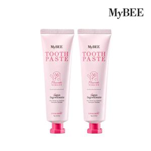 키즈 디어얼스 비건 아기불소치약 (딸기향) 70g 2개