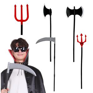 삼지창 도끼 낫 파티용품 소품 무기 장식 할로윈 연출 엽기