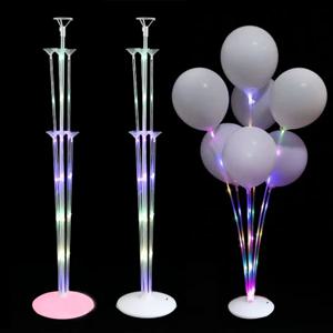 LED 풍선 다발 꽂이 컵스틱 파티 장식 용품 생일 막대
