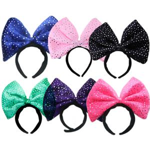 빅리본 머리띠 리본 단체 대형리본 파티 용품 응원