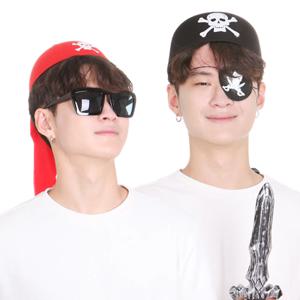 해적 두건 성인 코스프레 의상 파티 이벤트 모자 연극