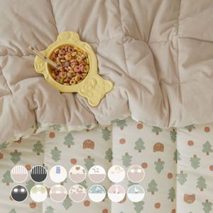 [앵콜원데이!쿠폰최대17%]보송따뜻 무브 먼지없는 세미 극세사 차렵이불세트 14color