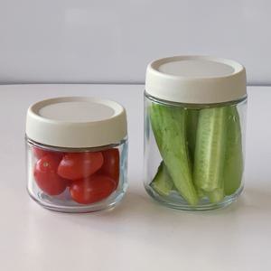 밀프랩 유리 용기 보틀 샐러드 보관 소분용기 500ml 2P 세트