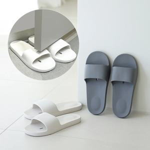 365플러스 욕실화 EVA 문에 안걸리는 발등 낮은 양발 화장실 욕실 슬리퍼