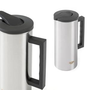 스텐 식당 보리차 손잡이 물병 1.6L 2P세트