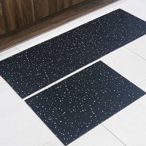 2종세트 NEW 리얼 테라조 스퀘어 빨아쓰는 소프트 규조토 발매트 (3color)