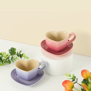 하트머그&트레이세트