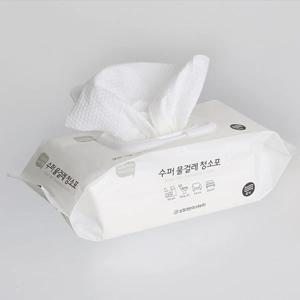 물걸레 청소포 대형 30매 엠보싱 밀대 청소용물티슈 주방 욕실
