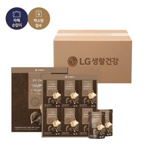 식품선물세트 리튠 흑마늘진액 골드 50ML*24포x4개
