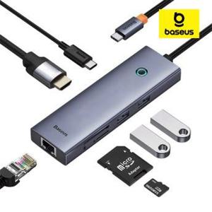 USB 허브 C타입 멀티 HDMI PD 100W 4K 미러링 원터치 7in1