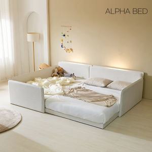 이리스 패브릭 저상형 패밀리 침대프레임 (SS/Q/LK) 7colors