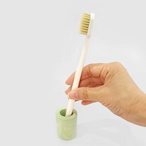 솔링 규조토 칫솔꽂이 1구 칫솔거치대 치약 칫솔 면도기 세면대 정리