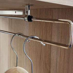 400mm 슬라이딩 레일 행거걸이 옷장 바지걸이