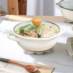 IH 법랑 미니 전골 냄비 19cm 인덕션 찌개 떡볶이 나베 1인용