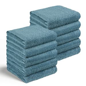 데일리 팔레트 호텔수건 타올 150g 오션블루 10장