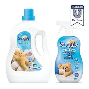 스너글 대용량 4L + 470ml 섬유탈취제