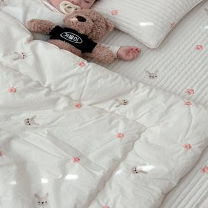 아기 100수 고밀도 순면 차렵이불