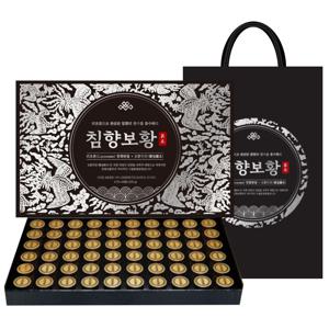 침향보황 리포좀 분말 침향환 공진단 박스 60환