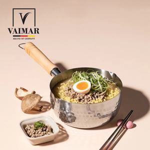 열 전도율이 높은 버닝 인덕션 냄비 라면냄비 버닝 인덕션 편수냄비 18cm/22cm