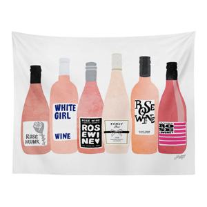 와인보틀 패브릭 포스터 3size 풍경 가림막 커튼 가리개