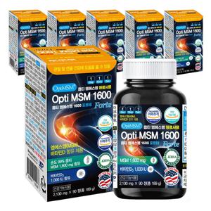 옵티MSM OptiMSM 90정X6통 엠에스엠 영양제 보스웰리아 코랄칼슘