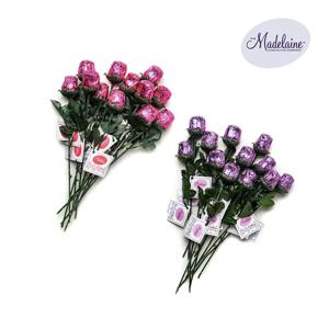 [해외] 마들렌 발렌타인 장미 초콜릿 14g x 12피스 2종
