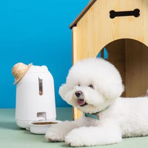 강아지 고양이 자동 급식기 도자기 밥그릇 올인원세트