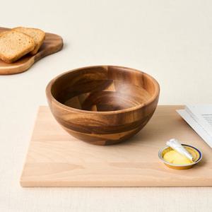아카시아 딥우드 볼 16cm
