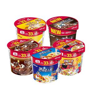 컵시리얼 5종 6+6 골라담기