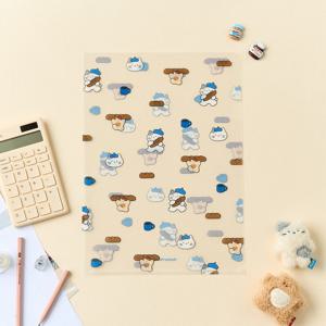 밀크캣 버터곰 L홀더 브레드 파티 클리어