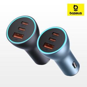 차량용 충전기 자동차 시거잭 차량 고속 충전 3포트 USB C타입 65W