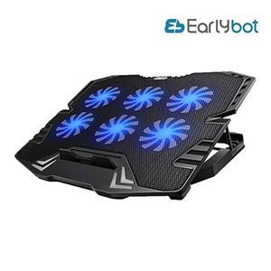 태풍 K8 게이밍 노트북 쿨러 각도조절 맥북 PC 쿨링패드 거치대 받침대 스탠드