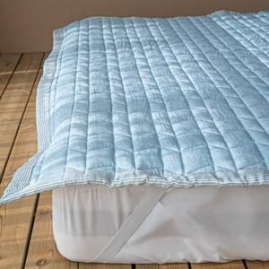 헤링본 풍기인견 여름 고정밴드 침대패드 2컬러 3사이즈