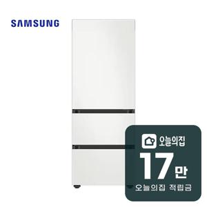 [렌탈] 비스포크 김치플러스 3도어 키친핏 김치냉장고 313L RQ33DB74B1AP01